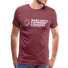Sarcastic Comment Loading Please Wait Funny Men's Premium T-Shirt - heather burgundy