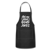 Ask Me About my Dad Jokes Funny Adjustable Apron