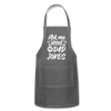 Ask Me About my Dad Jokes Funny Adjustable Apron