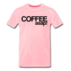 Funny Coffee ASAP! Men's Premium T-Shirt - pink
