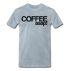 Funny Coffee ASAP! Men's Premium T-Shirt - heather ice blue