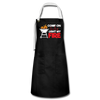 Come on Baby Light My Fire Funny BBQ Artisan Apron - black/white