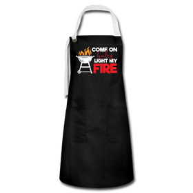 Come on Baby Light My Fire Funny BBQ Artisan Apron