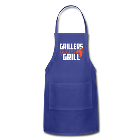 Grillers Gonna Grill Funny BBQ Adjustable Apron