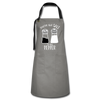 You're the Salt to my Pepper Funny Love Artisan Apron - gray/black