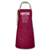 Coffee The Most Important Meal of the Day Funny Artisan Apron