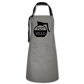 Pot Head Funny Coffee Artisan Apron