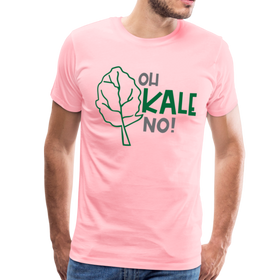 Oh Kale No! Funny Food Pun Men's Premium T-Shirt