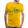 Oh Kale No! Funny Food Pun Men's Premium T-Shirt - sun yellow