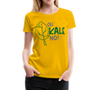 Oh Kale No! Funny Food Pun Women’s Premium T-Shirt - sun yellow