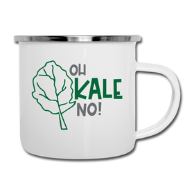 Oh Kale No! Funny Food Pun Camper Mug