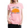 Isn't Life SpecTacolar?!? Funny Taco Food Pun Women’s Premium T-Shirt - pink
