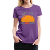 Isn't Life SpecTacolar?!? Funny Taco Food Pun Women’s Premium T-Shirt - purple