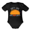 Isn't Life SpecTacolar?!? Funny Taco Food Pun Organic Short Sleeve Baby Bodysuit