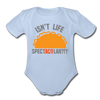 Isn't Life SpecTacolar?!? Funny Taco Food Pun Organic Short Sleeve Baby Bodysuit