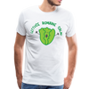 Lettuce Romaine Calm! Salad Food Pun Men's Premium T-Shirt