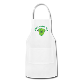 Lettuce Romaine Calm! Salad Food Pun Adjustable Apron