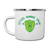 Lettuce Romaine Calm! Salad Food Pun Camper Mug