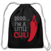 Brrr...I'm a Little Chili Food Pun Cotton Drawstring Bag