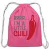 Brrr...I'm a Little Chili Food Pun Cotton Drawstring Bag