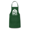 Stand Back Dad's Grilling Funny Father's Day Adjustable Apron
