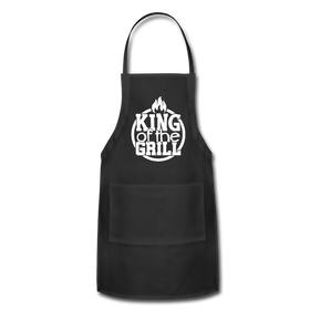 King of the Grill Father's Day BBQ Adjustable Apron