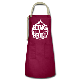 King of the Grill Father's Day BBQ Artisan Apron
