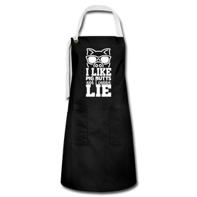 I Like Pig Butts and I Cannot Lie Funny BBQ Artisan Apron