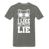 I Like Pig Butts and I Cannot Lie Funny BBQ Men's Premium T-Shirt