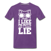 I Like Pig Butts and I Cannot Lie Funny BBQ Men's Premium T-Shirt