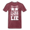 I Like Pig Butts and I Cannot Lie Funny BBQ Men's Premium T-Shirt