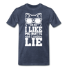 I Like Pig Butts and I Cannot Lie Funny BBQ Men's Premium T-Shirt