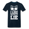 I Like Pig Butts and I Cannot Lie Funny BBQ Men's Premium T-Shirt