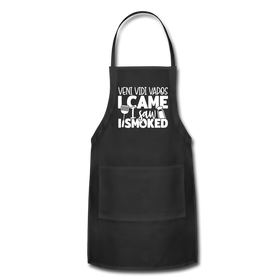 Veni Vidi Vapos I Came I Saw I Smoked: BBQ Smoker Adjustable Apron