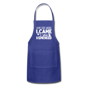 Veni Vidi Vapos I Came I Saw I Smoked: BBQ Smoker Adjustable Apron