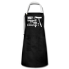 May I Suggest The Sausage Funny BBQ Artisan Apron - black/white