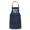 May I Suggest The Sausage Funny BBQ Adjustable Apron - navy