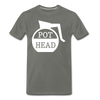 Pot Head Funny Coffee Men's Premium T-Shirt