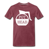 Pot Head Funny Coffee Men's Premium T-Shirt