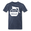 Pot Head Funny Coffee Men's Premium T-Shirt