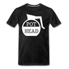 Pot Head Funny Coffee Men's Premium T-Shirt