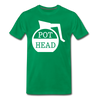 Pot Head Funny Coffee Men's Premium T-Shirt