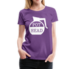 Pot Head Funny Coffee Women’s Premium T-Shirt - purple