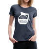 Pot Head Funny Coffee Women’s Premium T-Shirt - heather blue
