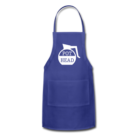 Pot Head Funny Coffee Adjustable Apron