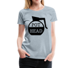 Pot Head Funny Coffee Women’s Premium T-Shirt - heather ice blue