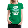This T-Shirt is Humerus Funny Pun Women’s Premium T-Shirt - kelly green
