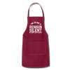 I Have the Right to Remain Silent But I Seem to Lack the Ability Adjustable Apron