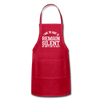 I Have the Right to Remain Silent But I Seem to Lack the Ability Adjustable Apron