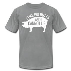 I Like Pig Butts and I Cannot Lie Funny BBQ Men's Premium T-Shirt